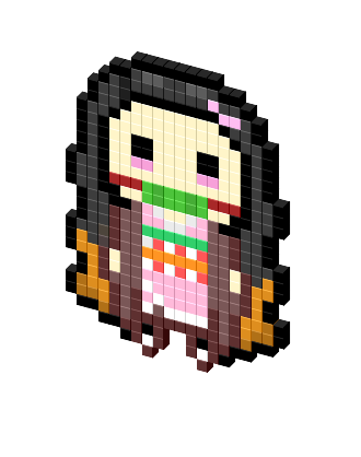 Demon Slayer Nezuko Kamado cursor – Custom Cursor