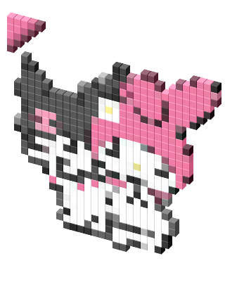 Cute Sanrio Kuromi and My Melody cursor – Custom Cursor