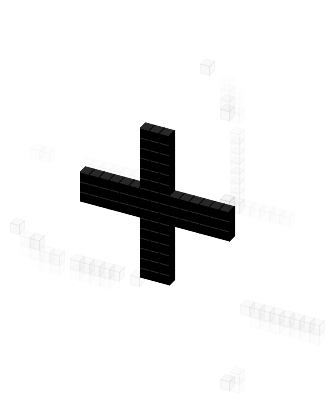 black cross Cursor