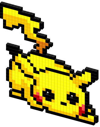 납잡 엎드린 삑궷츢 (pikachu) Cursor