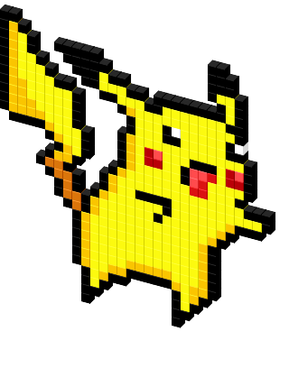 한껏 뛰어오른 삑궷츢 (pikachu) Cursor