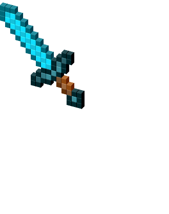 Minecraft Diamond Sword and Diamond cursor – Custom Cursor