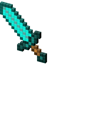 Minecraft espada de diamante Cursor